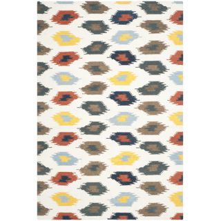 Dhurries Ivory Area Rug