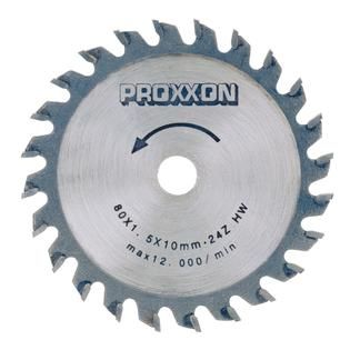 Proxxon  Carbide tipped saw blade for FKS/E, FET & KGS 80, 24 teeth