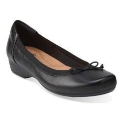 Womens Clarks Blanche Nora Black Leather   17654688  