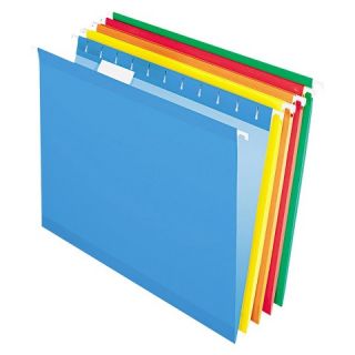 Pendaflex® Reinforced Hanging Folders, Letter   Yellow/Red/Orange