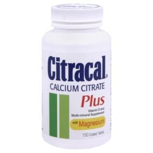Citracal  Plus Calcium Citrate, 150 tablets
