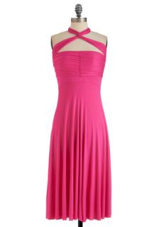 Style a Day Dress in Monday Magenta  Mod Retro Vintage Dresses