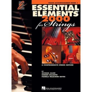 Hal Leonard Essential Elements for Strings   Piano Accompaniment (Book 1)