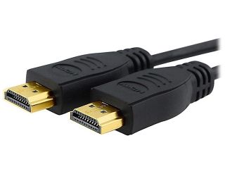Insten 1668054 6ft Black High Speed Black HDMI Cable with Ethernet M/M