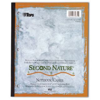 Second Nature College Ruled Wireless Notebook
