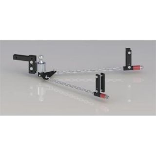 Andersen Mfg 3343 No Sway Weight Distribution Hitch, 4 inch Drop And Rise, 2 inch Ball, 10K, 4. 37 inch Frame.