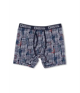Kenneth Cole Reaction Boxer Brief Navy Grid