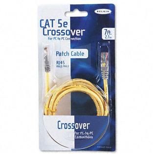 Belkin Cat5e, 10/100Base T Crossover Patch Cable   TVs & Electronics