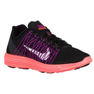 Nike LunaRacer + 3   Womens   Running   Shoes   Black/White/Hyper Orange/Vivid Purple