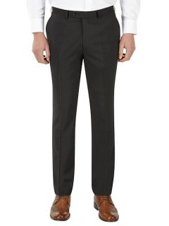 Skopes Olaf Stripe Tailored Fit Suit Trousers Black