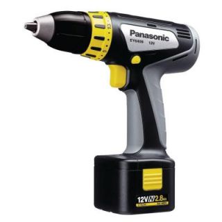 Panasonic 12 Volt Ni MH 1/2 in. Cordless Drill and Driver Kit EY6409NQKW