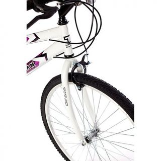 Titan Wildcat Women's 12 Speed Mountain Bike   White and Lavender   7282078