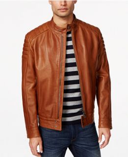 Hugo Boss BLACK Nupitz Leather Jacket   Coats & Jackets   Men