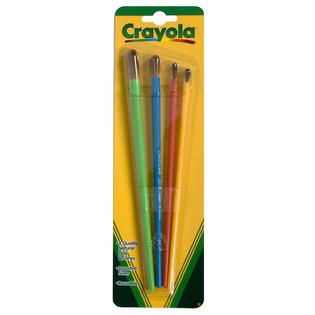 Crayola Brushes, Assorted Sizes, 4 brushes   Toys & Games   Arts