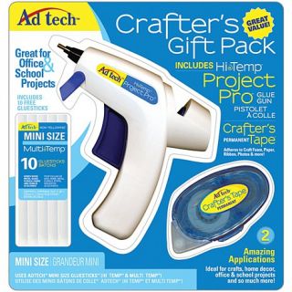 Ad Tech 12 piece Crafter's Glue and Adhesive Gift Pack