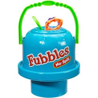 Little Kids Fubbles No Spill Big Bubble Bucket, Blue