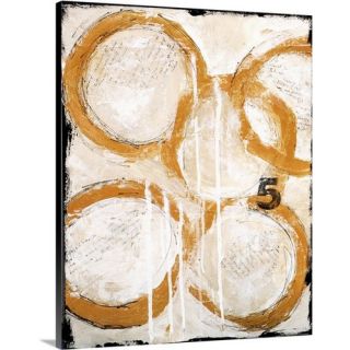Five Golden Rings by Erin Ashley Graphic Art on Gallery Wrapped Canvas