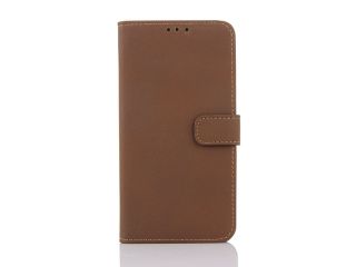Apexel Synthetic Leather Folio Wallet & Stand Case for Samsung Galaxy S6  LIGHT BROWN
