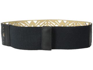 Vince Camuto 63mm Perforated Belt Black
