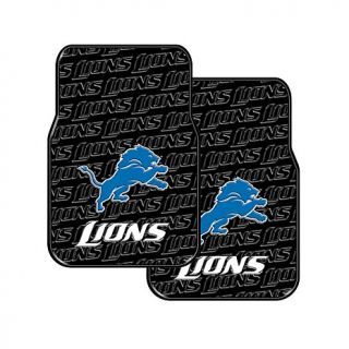 Officially Licensed NFL Car Front Floor Mat Set   Lions   7452973