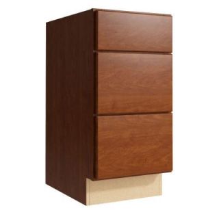 Cardell Pallini 15 in. W x 31 in. H Vanity Cabinet Only in Nutmeg VBD152131.3.AE0M7.C53M