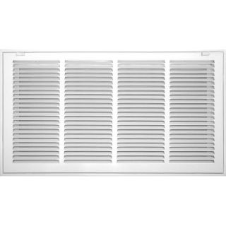 Accord 6 in x 14 in White Steel Filter Grille