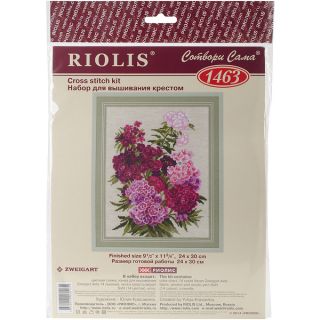 Sweet William Counted Cross Stitch Kit 9.5X11.75 14 Count