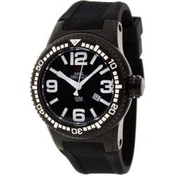 Swiss Precimax Mens Titan Black Dial Watch  ™ Shopping