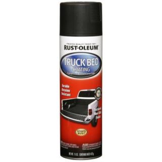 Rust Oleum Automotive 15 oz. Truck Bed Coating Black Spray Paint 248914