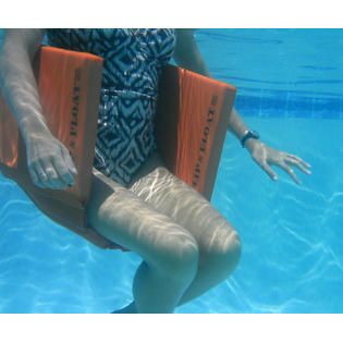 Flip & Float  Floating Pool Lounger   Orange