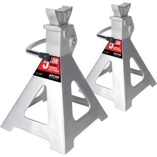 Arcan Aluminum Jack Stands — 5-Ton Capacity, Pair, Model# AJS5T