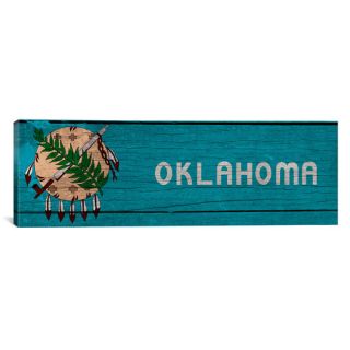 Flags Oklahoma Panoramic Graphic Art on Canvas by iCanvas