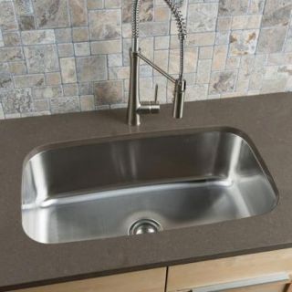 Clark Stainless Steel Extra Large Single bowl Undermount Kitchen Sink