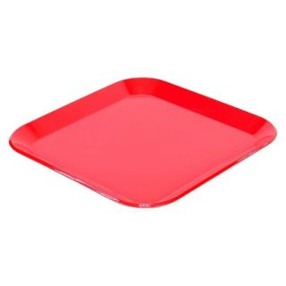 Room Essentials™ Melamine Square Dinner Plate   Red