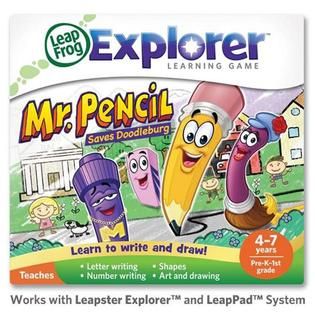 LeapFrog  ® Explorer™ Learning Game Mr. Pencil Saves Doodleburg