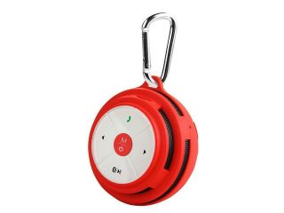 SEE ME HERE BV200 Mini Portable SD  Multifunction Bluetooth Wireless Speaker for Outdoor Red