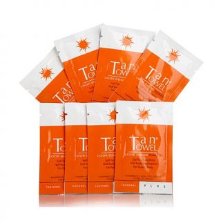 TanTowel® Half Body Plus Towelette 8 pack   7881013