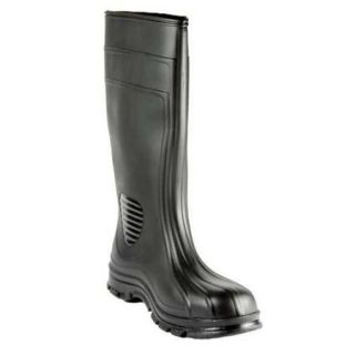 Value Brand Size 13 Steel Toe Knee Boots, Men's, Black, 70663 13