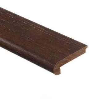 Zamma Hickory Chestnut 3/8 in. Thick x 2 3/4 in. Wide x 94 in. Length Hardwood Stair Nose Molding 01438608942536