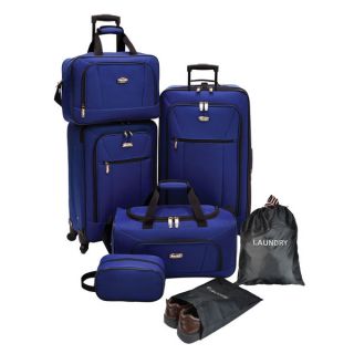 Traveler by Travelers Choice Elite 7 piece Expandable Spinner