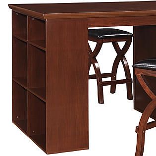 Oxford Creek  3 pc Counter height Table Set