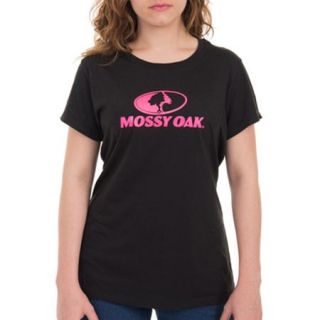 Realtree and Mossy Oak Women's Short Sleeve Logo Tee