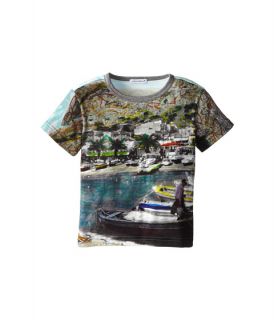 Dolce & Gabbana Kids Port Print T Shirt (Toddler/Little Kids) Multi