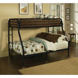 Eclipse Twin over Full Metal Bunk Bed, Multiple Colors