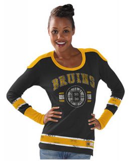 G3 Sports Womens Long Sleeve Boston Bruins PP Thermal T Shirt