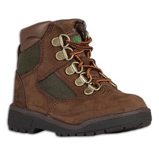 Timberland 6 Field Boots   Boys Toddler   Casual   Shoes   Brown/Dark Olive