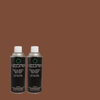 Hedrix 11 oz. Match of 30YR09/146 Black Burgundy Gloss Custom Spray Paint (2 Pack) G02 30YR09/146