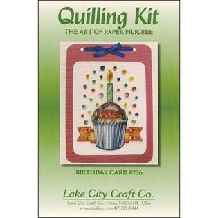 Quilling Kit Birthday Cupcake   Home   Crafts & Hobbies   General