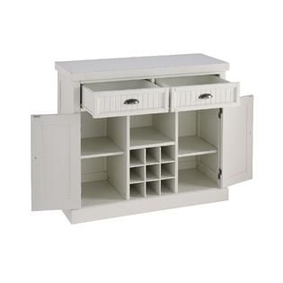 Home Styles  Distressed White Nantucket Buffet