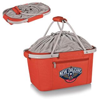 Picnic Time Metro Basket Cooler Tote   Red (New Orleans Pelicans